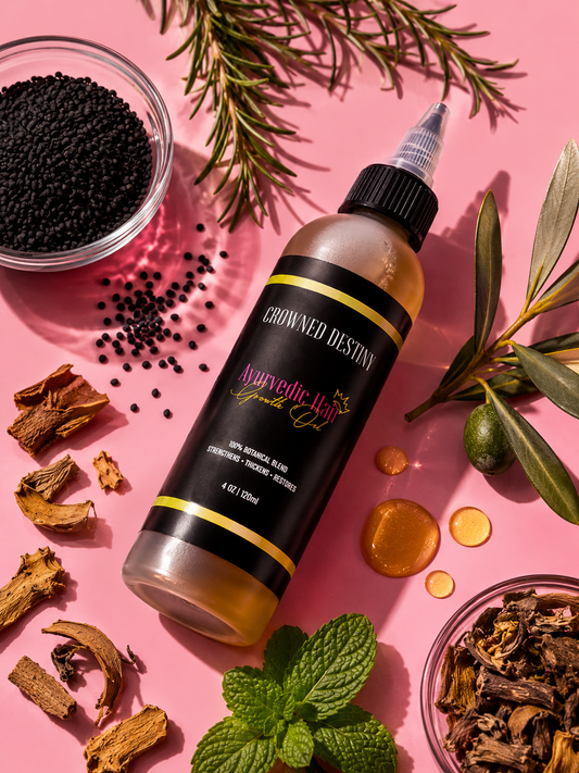 Ayurvedic Herbal Growth Oil - 4oz.