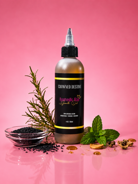 Ayurvedic Herbal Growth Oil - 4oz.